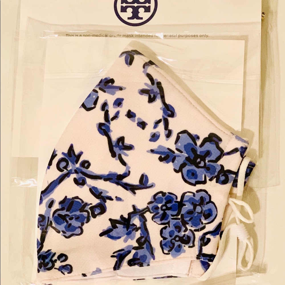 Tory Burch reusable cloth face mask